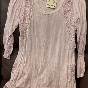 Elegant Lace Detail Women's Top